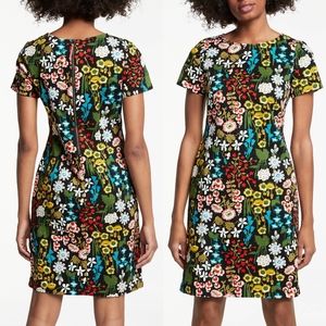 Boden - Carina Black / Multi  Floral Forest Dress
